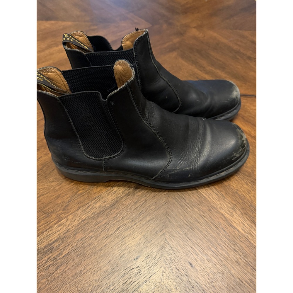 Dr. Martens 2976 Made in England Black Leather Chelsea Boots Mens 12 0200712029